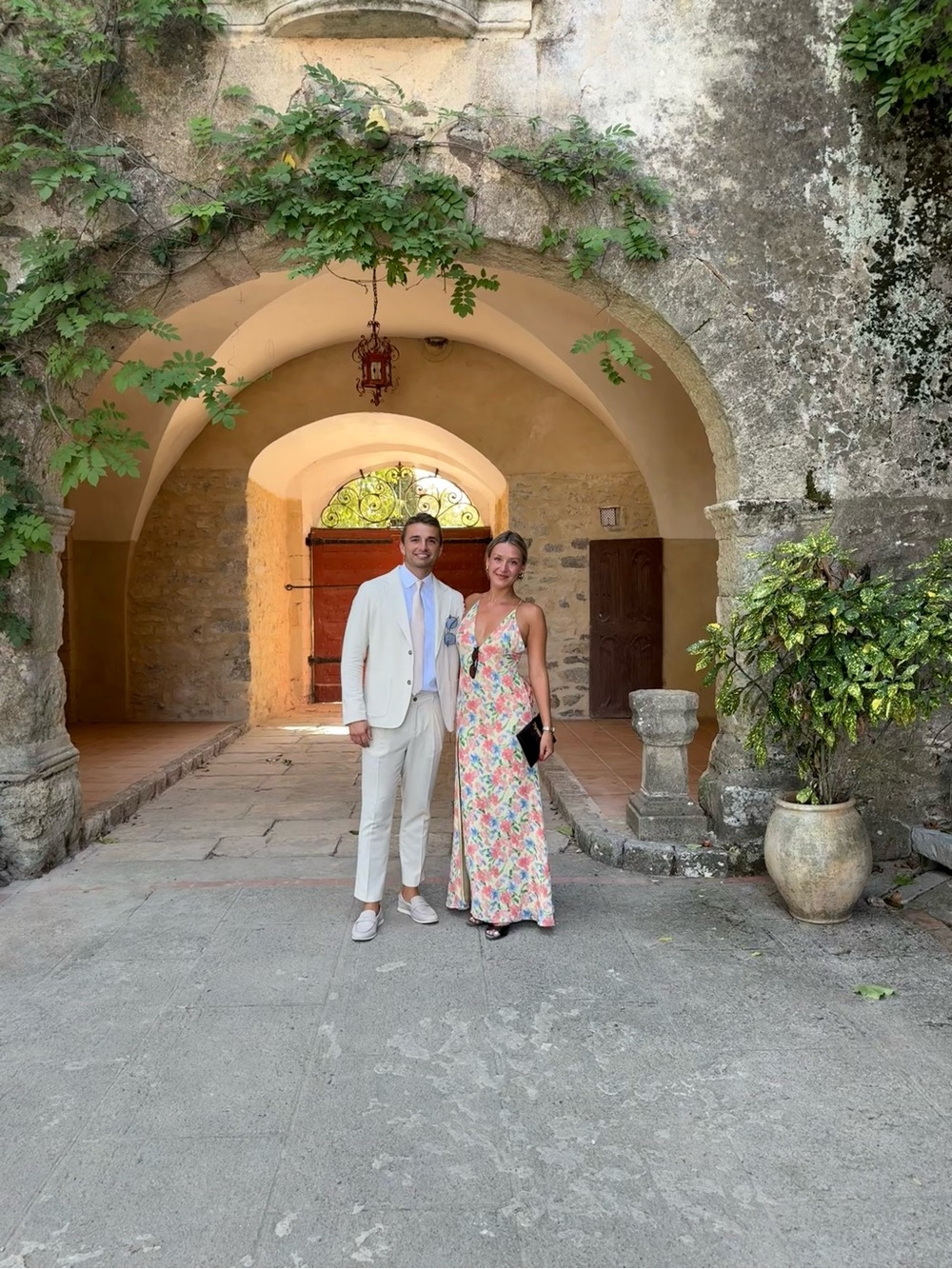 Reformation floral maxi dress